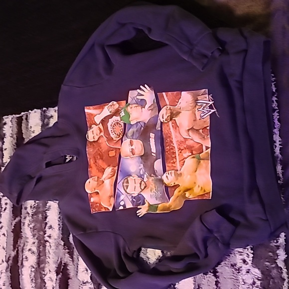 WWE boys blue hoodie - Picture 1 of 4